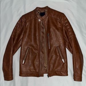 Mint Condition Faux Leather Jacket
